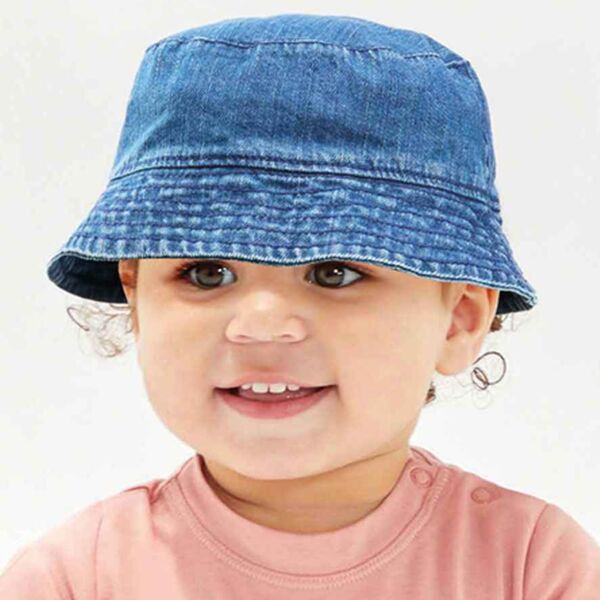BabyBugz Baby Denim Bucket Hat Thumbnail